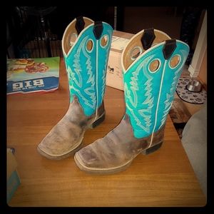 Boys Justin Boots Size 1D